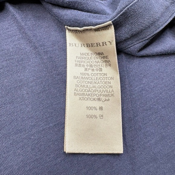 Burberry Brit Short Sleeve Crew Neck T Shirt Men's Size XL Graphic Logo - Picture 8 of 15